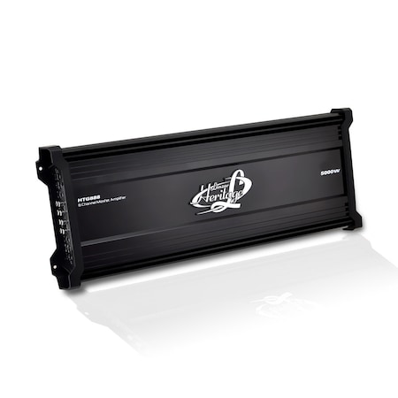 Lanzar 5000 Watt 8-Channel Mosfet Amplifier HTG888